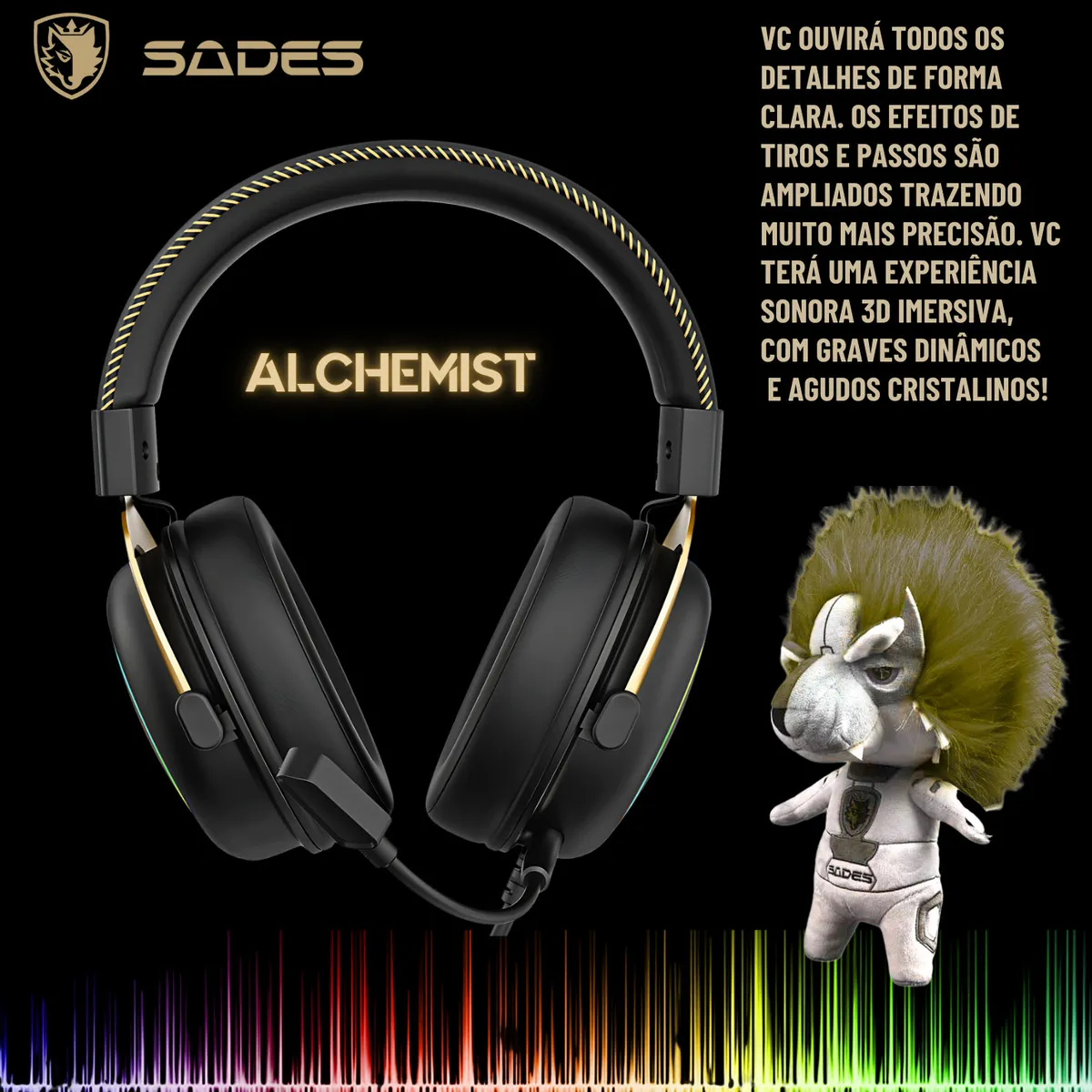 Headset gamer 7.1 - 5